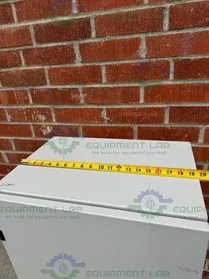 USED UNBARNDED METAL ENCLOSURE 19.5" X 14" X 48" W/ 1  TOP SHELF, KEY