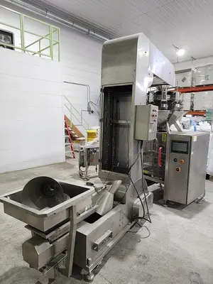 Used Form Fill Seal Packager with 10 Head Rotary Scale