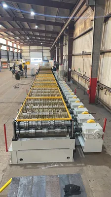 F Deck Intermediate Rib Deck Profile Roll Forming Machine in the USA