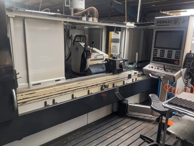 FERMAT CNC Universal Cylindrical Grinder, in top condition, visible under power