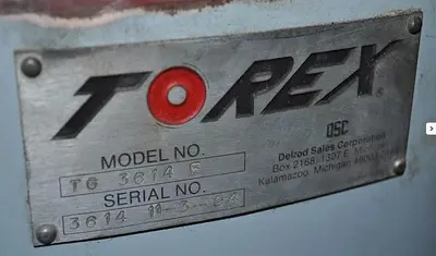 USED 1994 TOREX TG3614-F