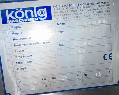 USED KOENIG SRB-9017