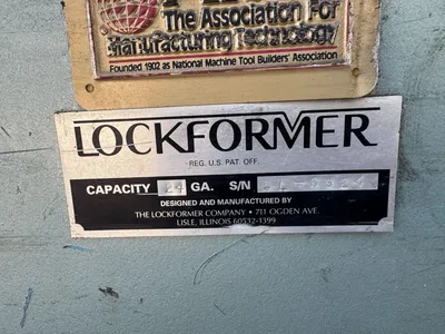 LOCKFORMER BUTTON PUNCH 24 Snaplock | THREE RIVERS MACHINERY (20)