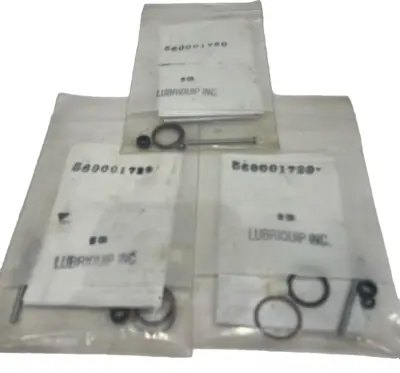 NEW LOT OF 3 LUBRIQUIP 560-001-720 REPAIR KIT 560001720