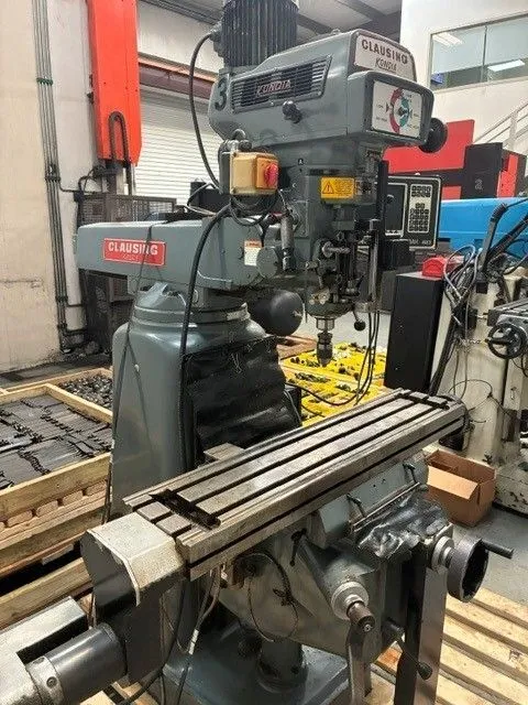 Used CLAUSING KONDIA FV-1 Vertical Mills Louisiana US | Bayou Machinery #1309622