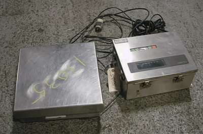 USED TOLEDO BENCH TOP PLATFORM SCALE PLATFORM SCALE