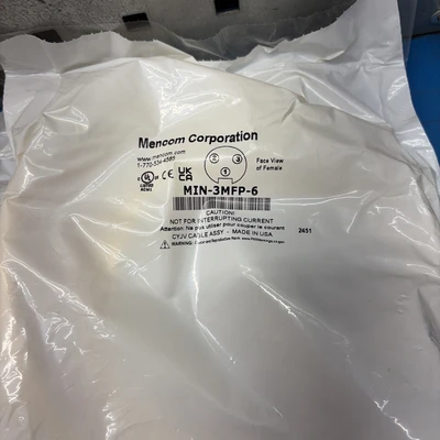 New | in-Stock Mencom MIN-3MFP-6 Cable & Wire Indiana US | J&J Industrial Supply #1548127