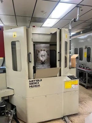 2002 MITSUI SEIKI HU40A Horizontal Machining Centers | 520 Machinery Sales LLC (3)
