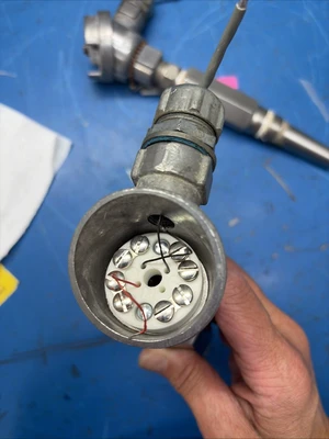 Omega Engineering S/S Thermocouple  probe W/industrial Protecting Head