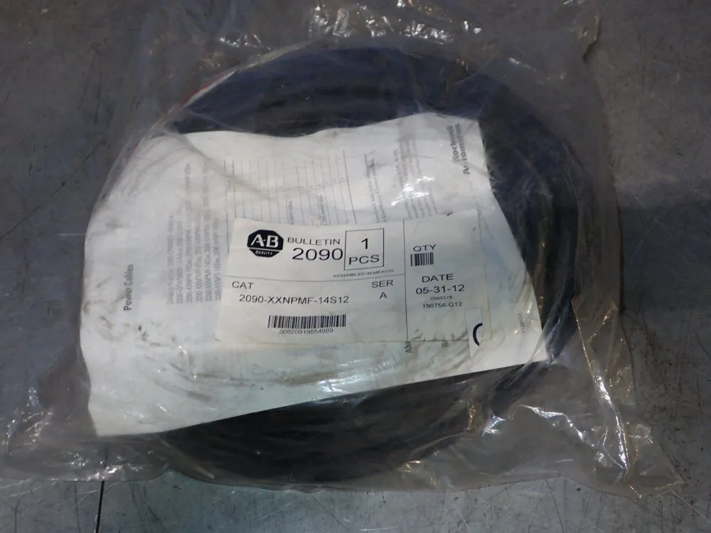 New | in-Stock ALLEN BRADLEY 2090XXNPMF14S12 Cable & Wire Ohio US | HGR 24 #1070076