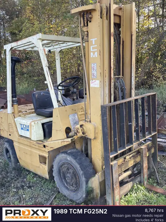 Used 1989 TCM FG25N2 Misc Forklifts Virginia US | Proxy Equipment #1385287