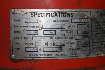USED HOTSY 0710