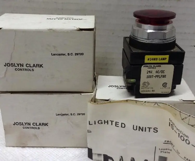 New | in-Stock JOSLYN CLARK 100T-PPLF8R Industrial Controls Ohio US | Surplus Asset Holdings #1309754