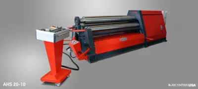 USED AKYAPAK 4 ROLL PLATE ROLLS