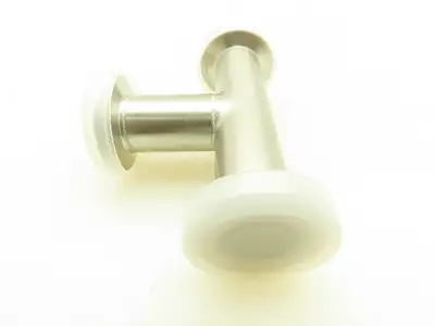 INFICON 304 Stainless Pipe Tee Vacuum Fitting DN 16 ISO-KF 16mm  LOT OF 7