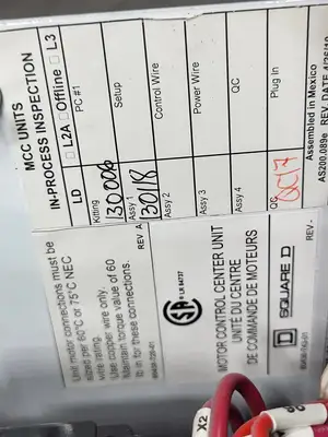 10 hp, Size 1, Motor Starter 8536SCO3H623S, LTMR27PFM, LTMEV40FM