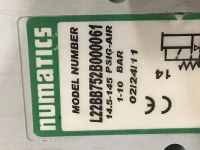 USED NUMATICS L22BB752B000061