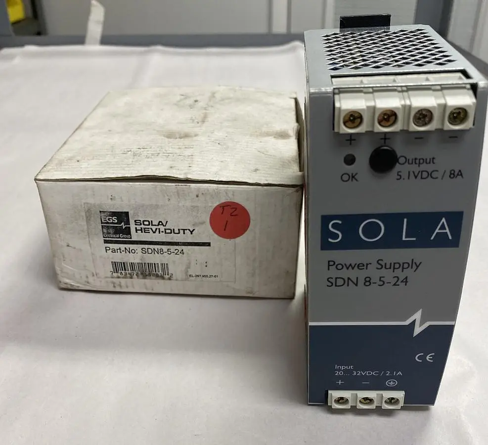 New | in-Stock SOLA SDN8-5-24 Miscellaneous Equipment (Electrical & Power) | Surplus Asset Holdings #1188878