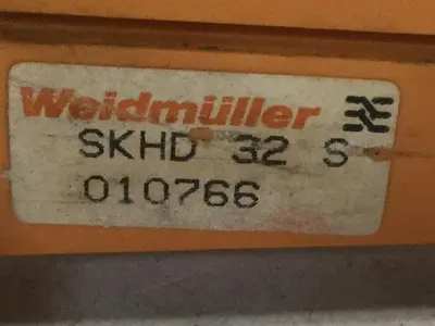 USED WEIDMULLER SKHD32S