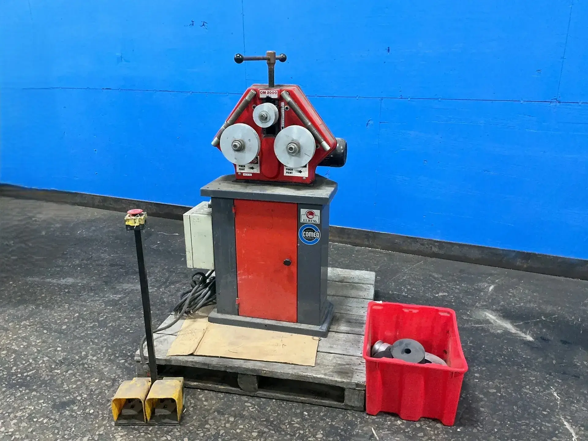 Used EURING CM 2000 TOP 2 Angle Bending Rolls Ohio US | HGR 24 #1414078