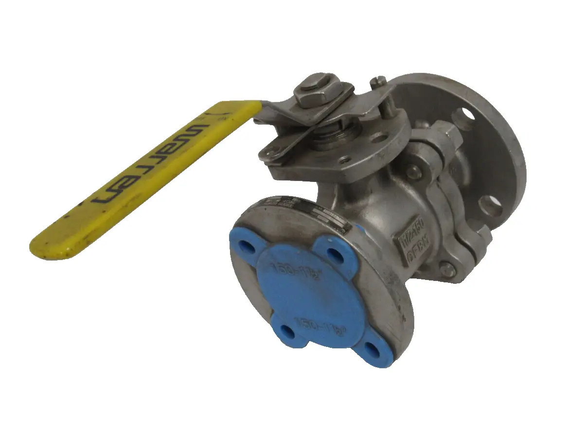 NEW WARREN 6156 BALL VALVE 1-1/2"