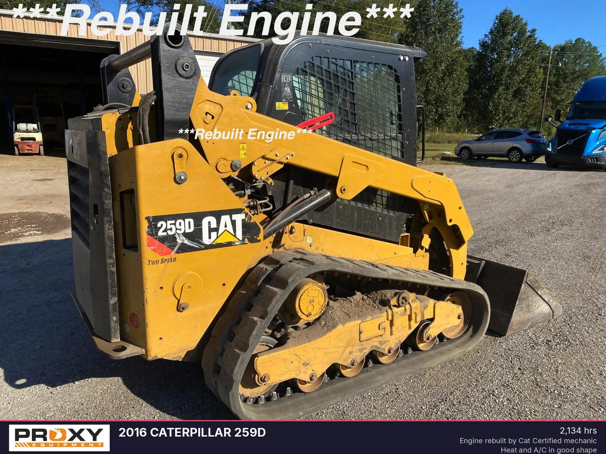 Used 2016 CATERPILLAR 259D Skid Loaders Alabama US | Proxy Equipment #1378566