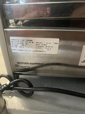 New | in-Stock SKYFOOD FWD2S8P Countertop Display Warmers Florida US | BAM Discount Restaurant Equipment #1230752