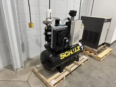 New | in-Stock SCHULZ SRP 3015 COMPACT Rotary Screw & Sliding Vane Air Compressors Georgia US | The Equipment Hub #1402377