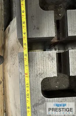 52" x 388" x 34" T-Slotted Planer Table