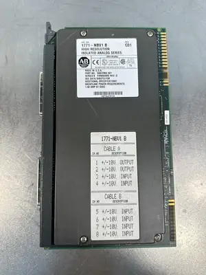 Allen-Bradley- 1771 - NBV1 - HIGH RESOLUTIONISOLATED ANALOG SERIES (BIN-1.2.3)