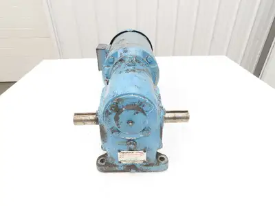 Baldor VM3157 Gearmotor 15:1 Morse Reducer 2Hp 115rpm Dual Output 230/460V 3PH