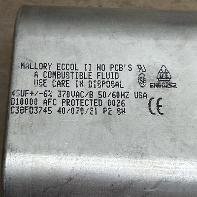 NEW Mallory C38FD3745