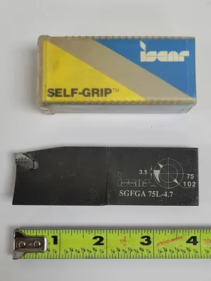 ISCAR Self-Grip SGFGA 75 L-4.7 Tooling & Accessories, Tooling | Machinery Central (1)