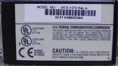 Canary MTX-1070 10Base-T Transceiver Module Rev. A Used