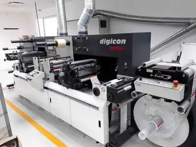 2005 AB GRAPHICS OMEGA DIGICON SERIES 1 DIGITAL FINISHING EQUIPMENT | Styers Equipment Company (5)