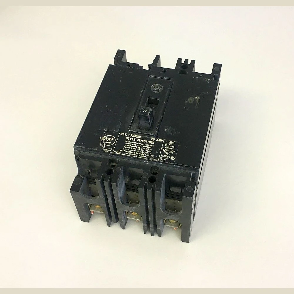 Westinghouse 3 Pole 20 Amp FB Breaker