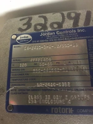 New | in-Stock Jordan LA-2410-D-1-.2/550-18 Valves/Fittings Indiana US | J&J Industrial Supply #511231