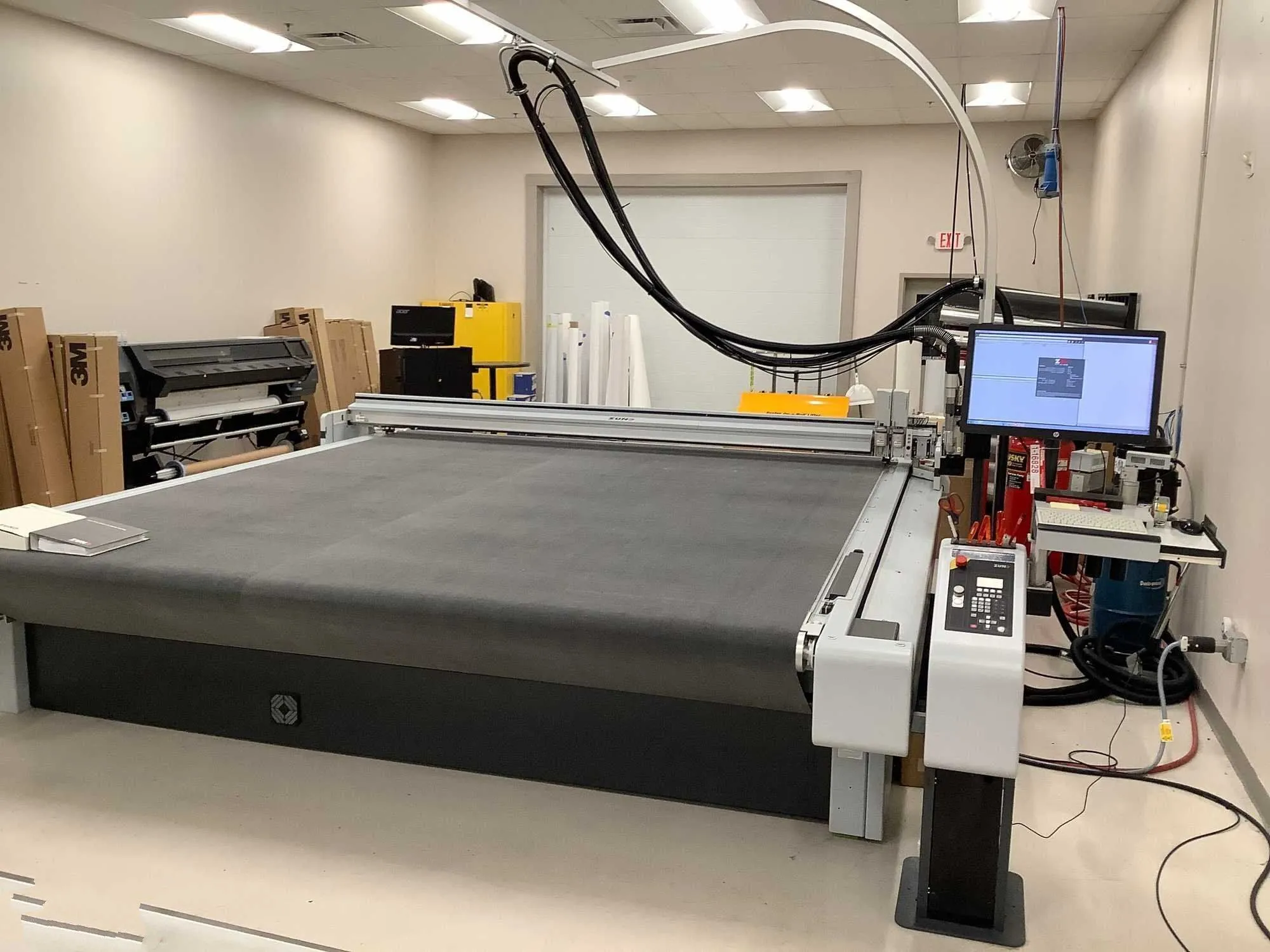 Used 2016 ZUND G3 TYPE 3XL-3200 Used 3 Axis CNC Routers 203194