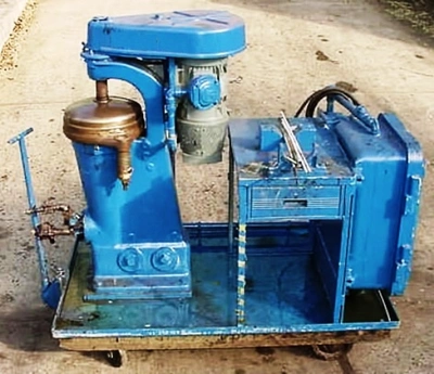 Sharples AE-12VH XP vaportite oil purifier, 316SS.