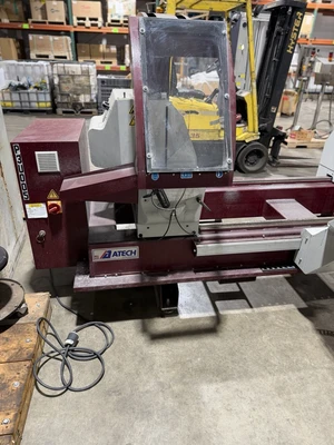 Atech Zigma AU450 Heavy Duty CNC Double Miter Saw Aluminum 480V