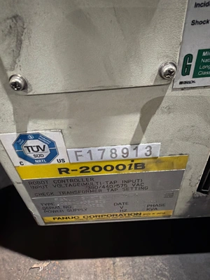 Used 2016 FANUC R-2000IB/210F + R30IB Robots Michigan US | iGAM Industrial Marketplace #927888