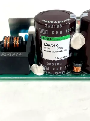 NEW COSEL LDA75F-5 POWER SUPPLY 5V 15AMP 50/60HZ LDA75F5 XFJKC