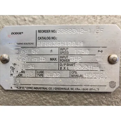 Used Mepaco 12" Dia. X 12'-3"L Stainless Steel Sanitary Screw Auger Conveyor