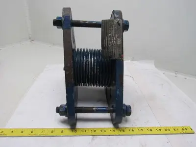 Senior Flexonics 4" x 6" Pipe Expansion Joint Stainless Steel Bellows