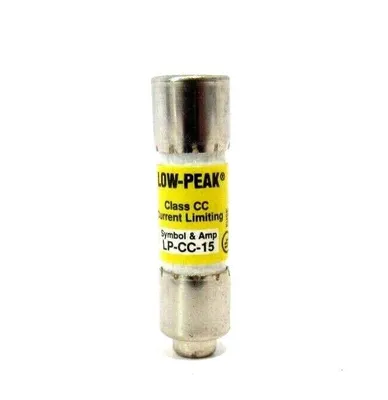 LOT OF 4 NEW BUSSMANN LP-CC-15 FUSES LPCC15