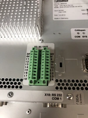 USED Phoenix Contact CPC 5015 PM CO