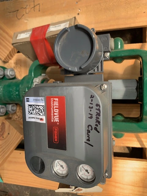 Fisher 1"-1500# HPS 667/45 Control Valve, New Storeroom Spare