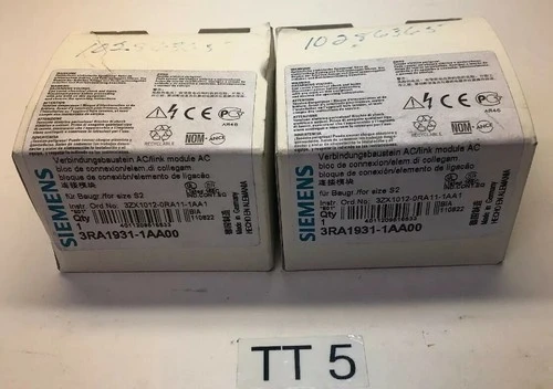 New | in-Stock SIEMENS 3RA1931-1AA00 Miscellaneous Equipment (Electrical & Power) | J&J Industrial Supply #503822