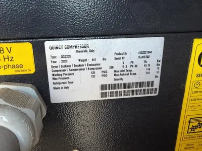 USED QUINCY QGS20S