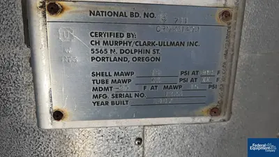 N/A 200 Gal CH Murphy / Clark-Ullman Inc Reciever Tank, C/S, 15#